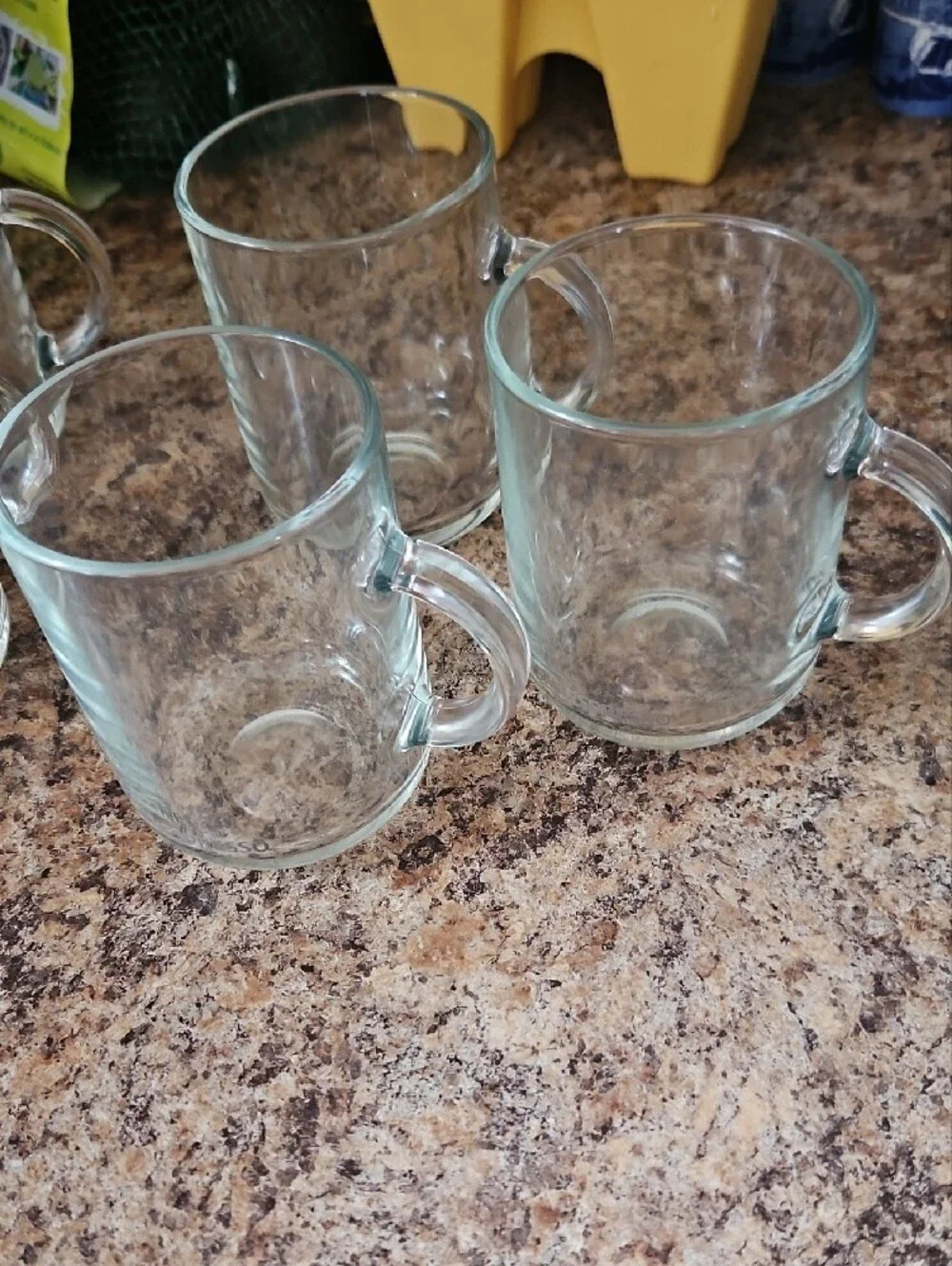 Nespresso Clear Glass Espresso Mugs - Clear
